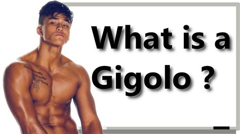 gigolos meaning|Gigolo Definition & Meaning .